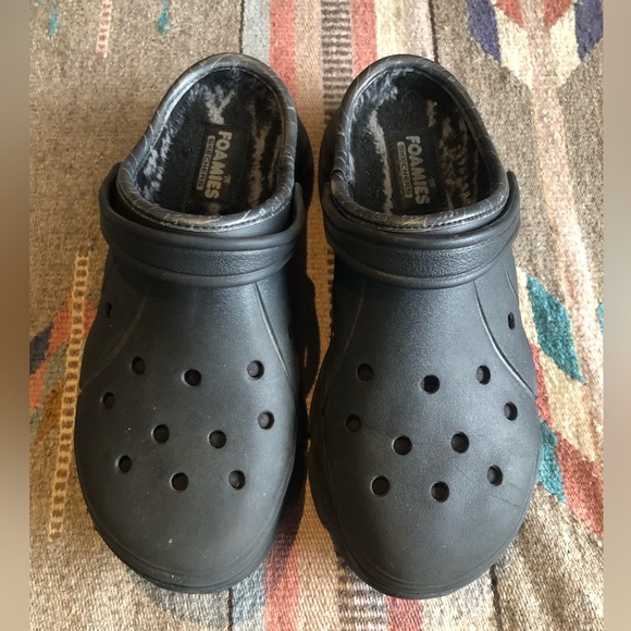Foamies Skechers Black Size 10 Slip Ons - Picture 1 of 10